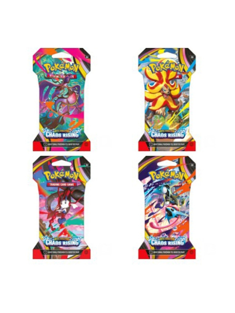 Pokemon Mega Evolution Chaos Rising Sleeved Booster Pack (Random)